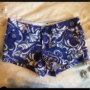 Lilly Pulitzer Walsh Short Spectrum Blue Tide Pool